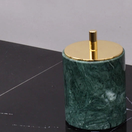 Green Natural Marble Bathroom Accessories