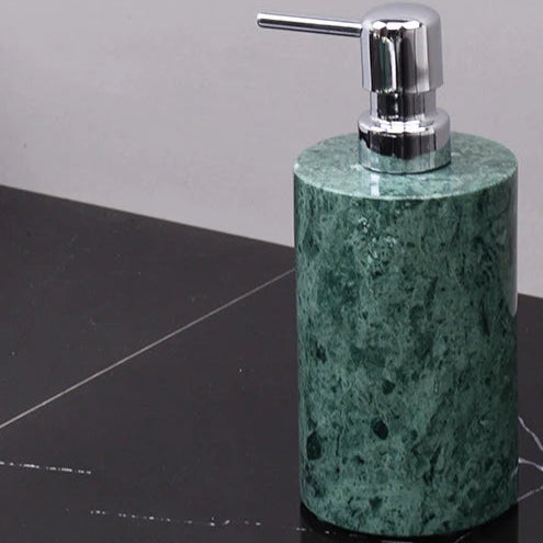 Green Natural Marble Bathroom Accessories