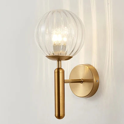 Nordic Modern Wall Glass Ball LED Wall Lights