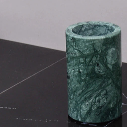 Green Natural Marble Bathroom Accessories