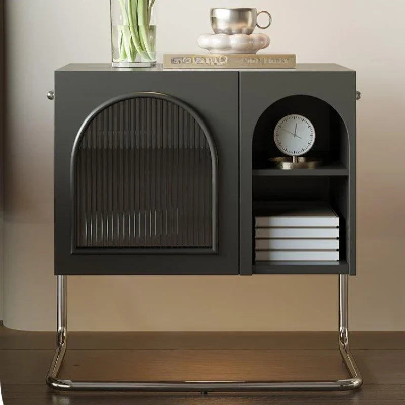 Glass White Bedsides Tables