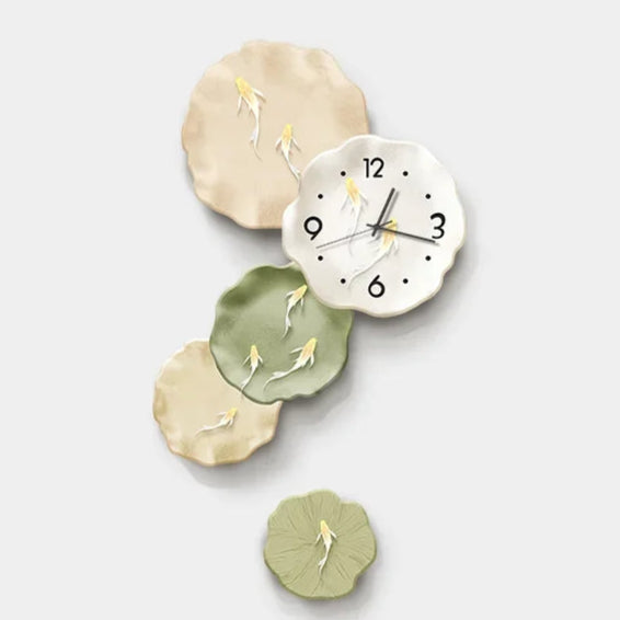 Abstract Art Living Room Decorative Painting Wall Clock