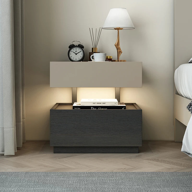 Unique Large Italiya Stuff Storage Bedsides Table