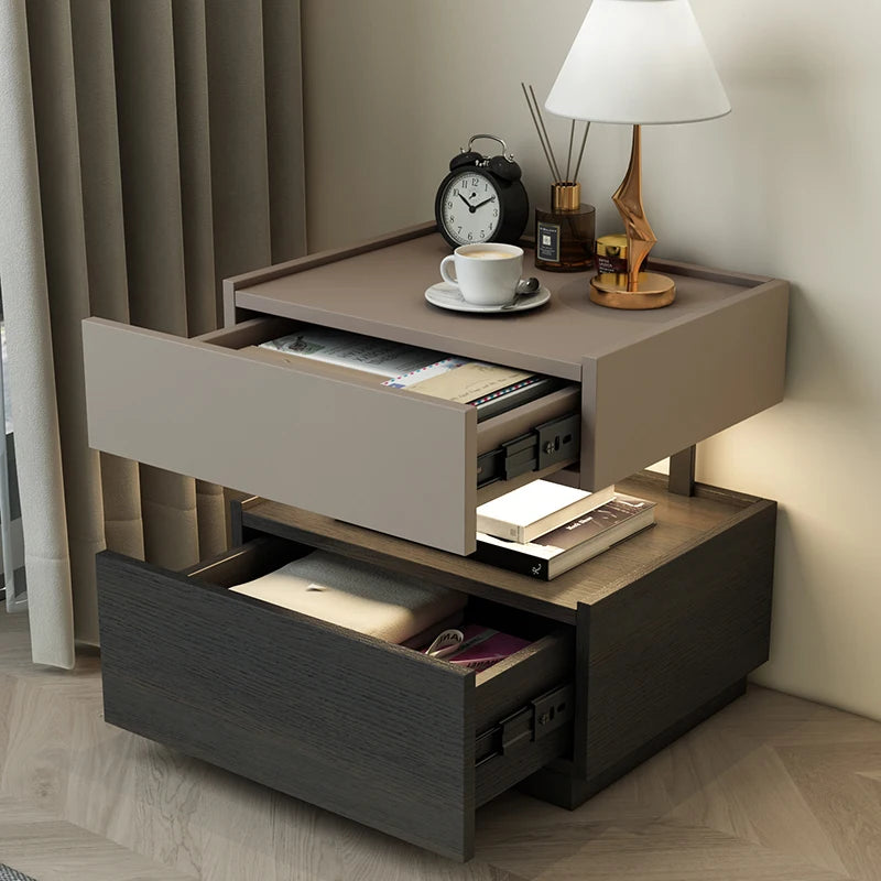 Unique Large Italiya Stuff Storage Bedsides Table