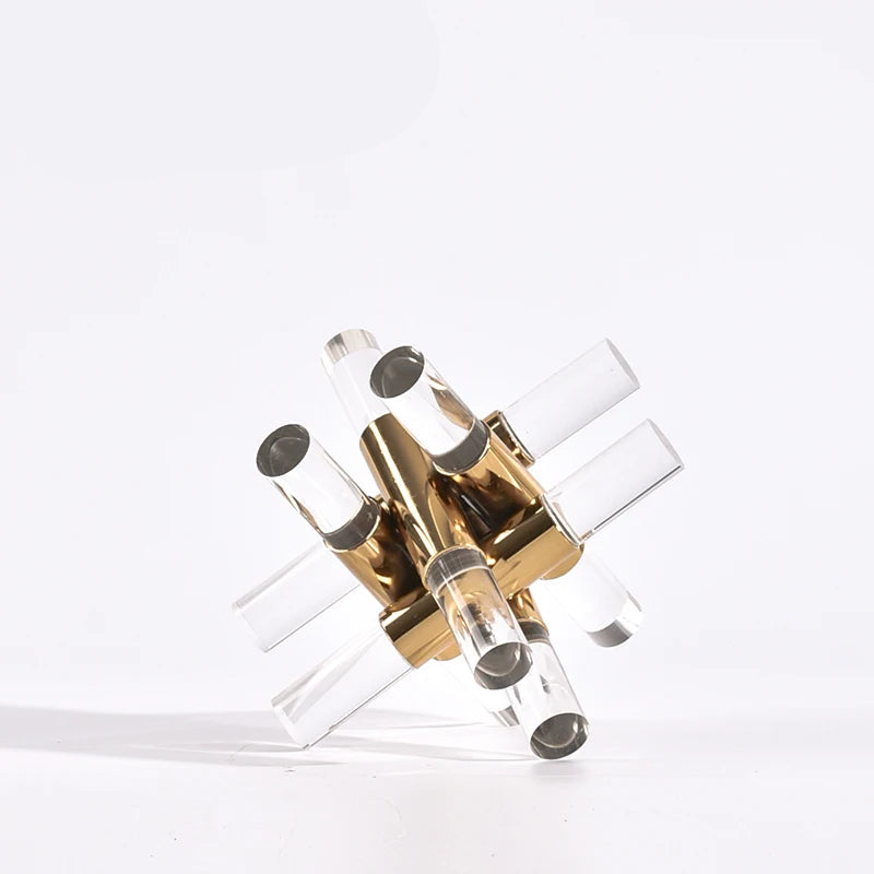 Metal Acrylic Cross Art Aesthetics Decoration Nordic Accessories