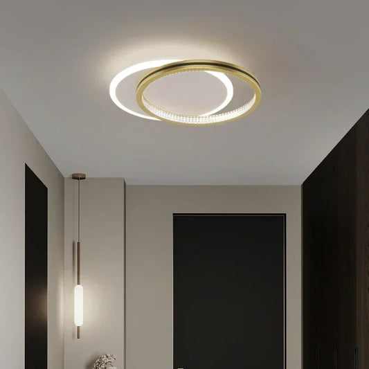 Nordic Minimalist Crystal Lampshade Ceiling Lamp