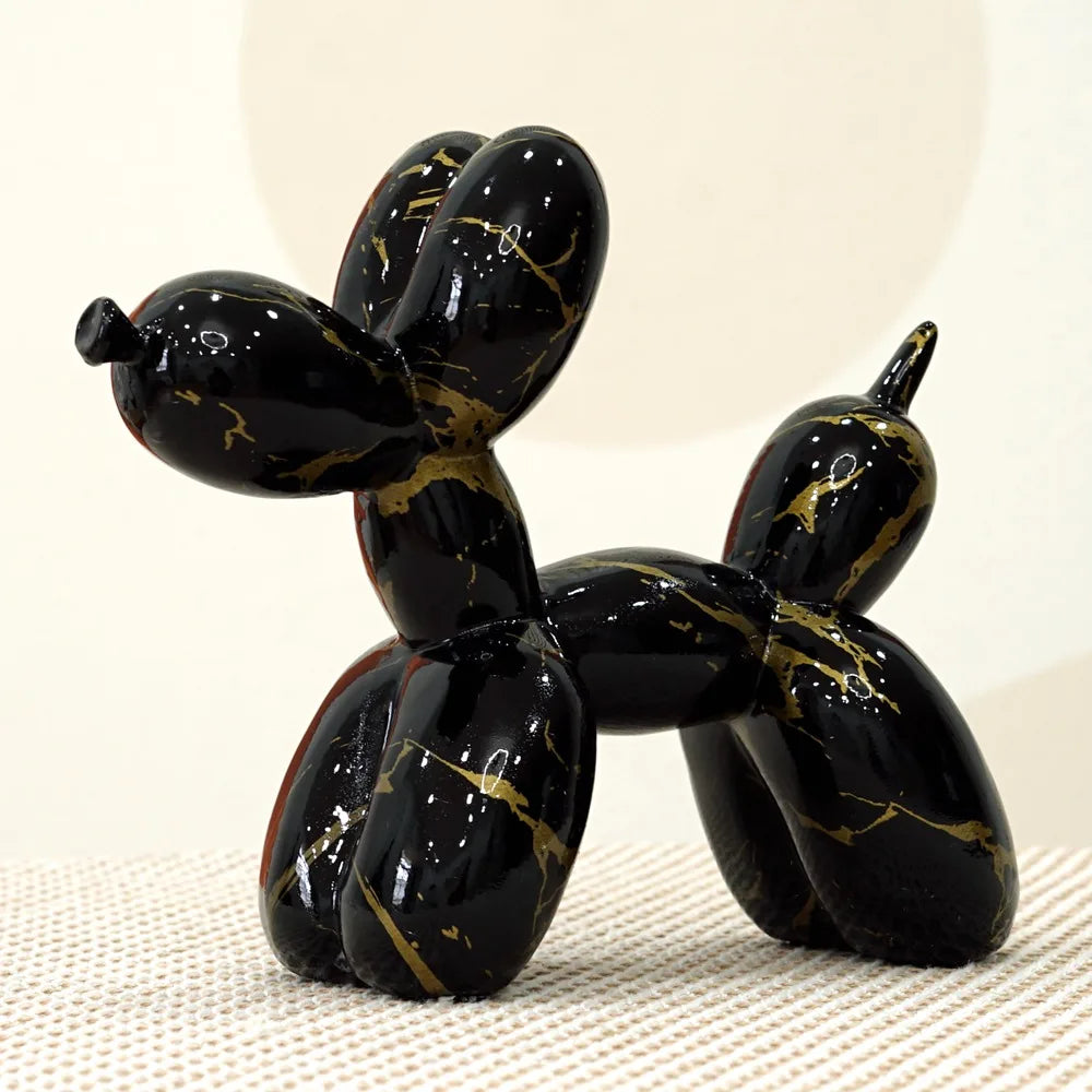 Graffiti Balloon Dog Sculpture