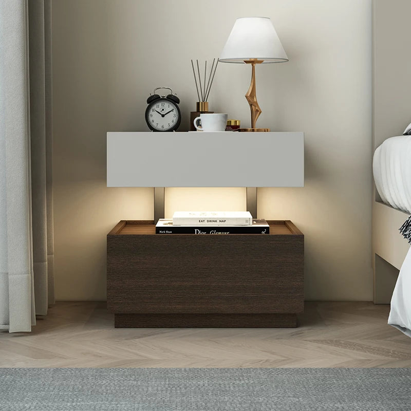Unique Large Italiya Stuff Storage Bedsides Table