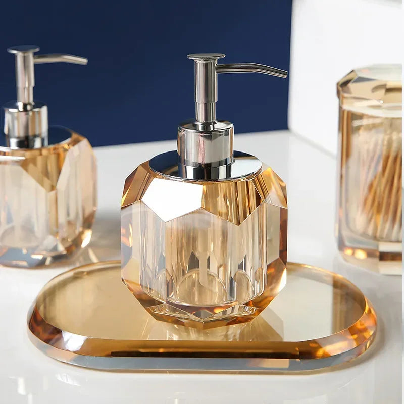 High Quality Crystal Bathroom Decoration Accessories
