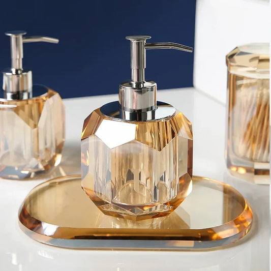 High Quality Crystal Bathroom Decoration Accessories