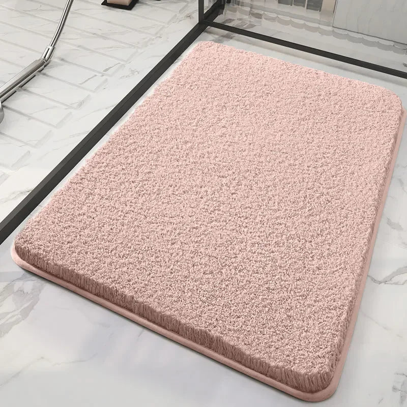 Long Cotton Plush Bath Mats