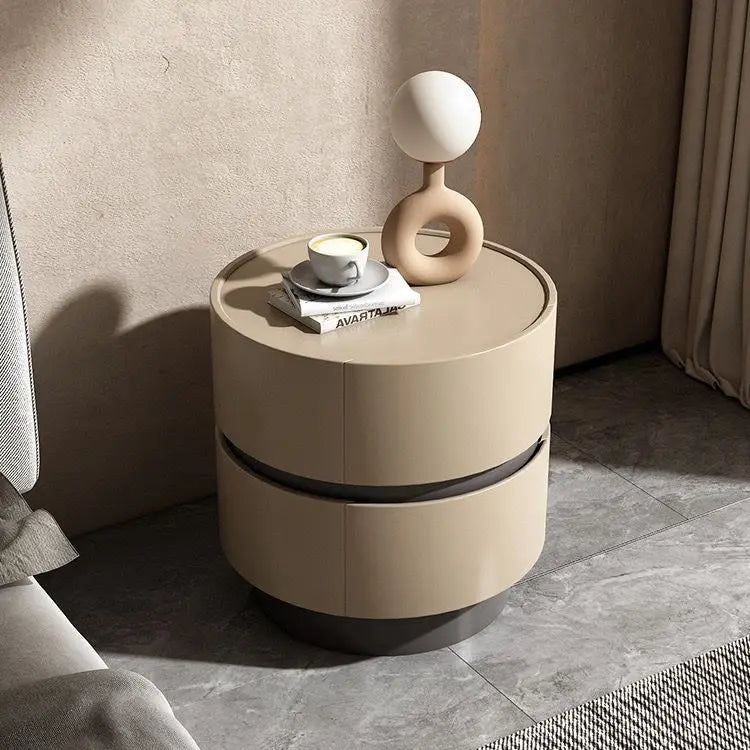 Creamy Italian Luxury Nightstand
