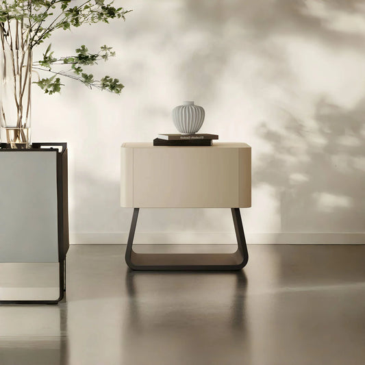 Creamy Italian Luxury Nightstand
