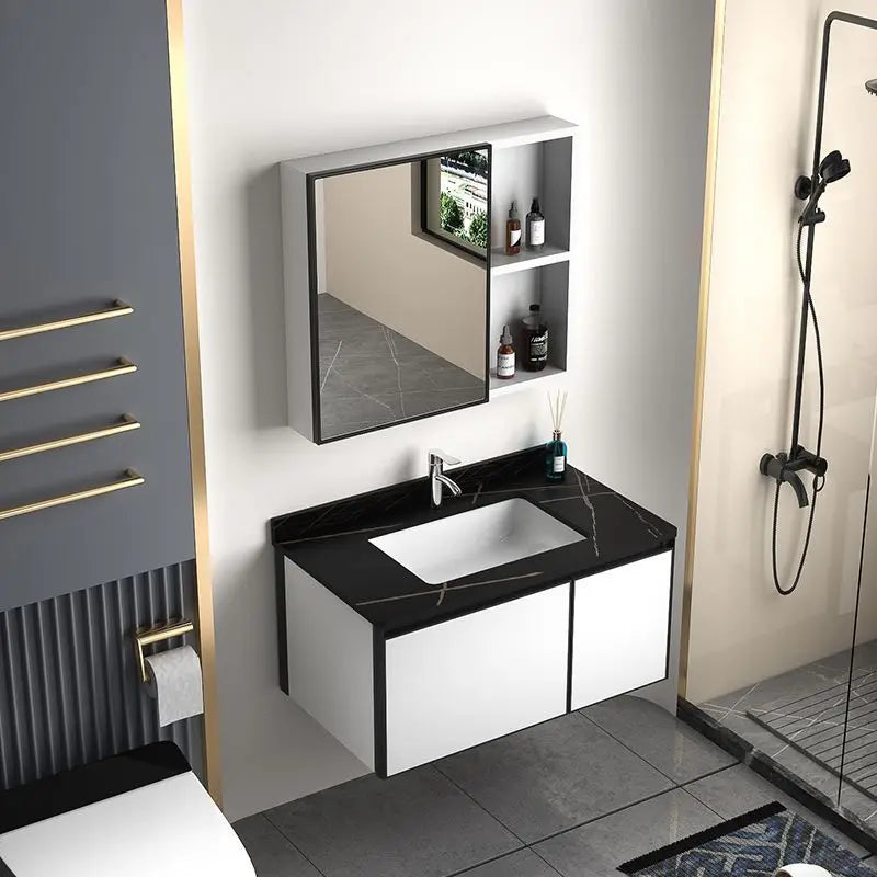 Simple Space Aluminum Bathroom Cabinet