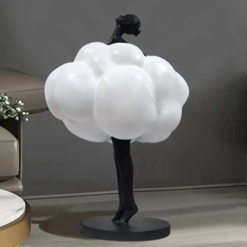 Creative Ornaments Cloud Girl