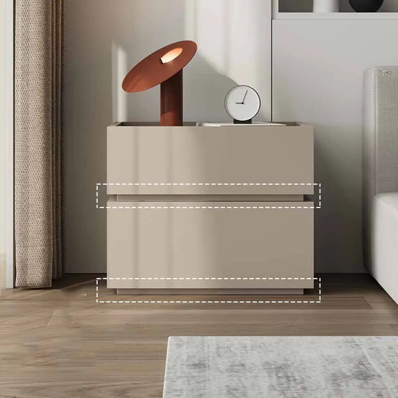 White Nordic Small Nightstand