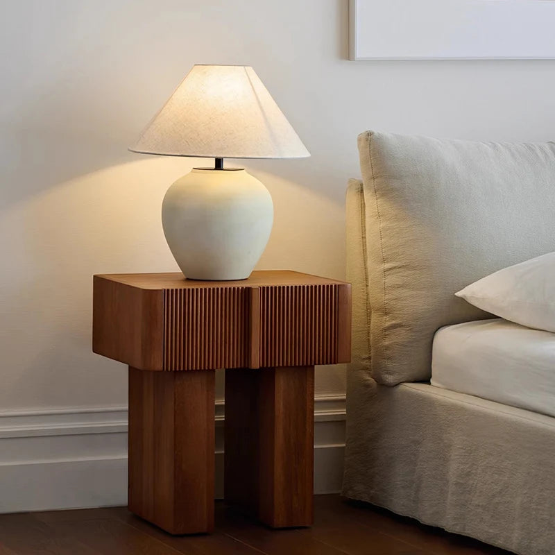 Mid Century Nordic Bedside Table