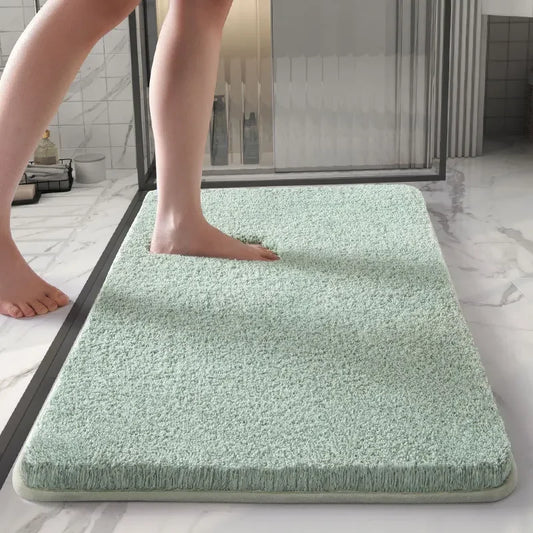 Long Cotton Plush Bath Mats