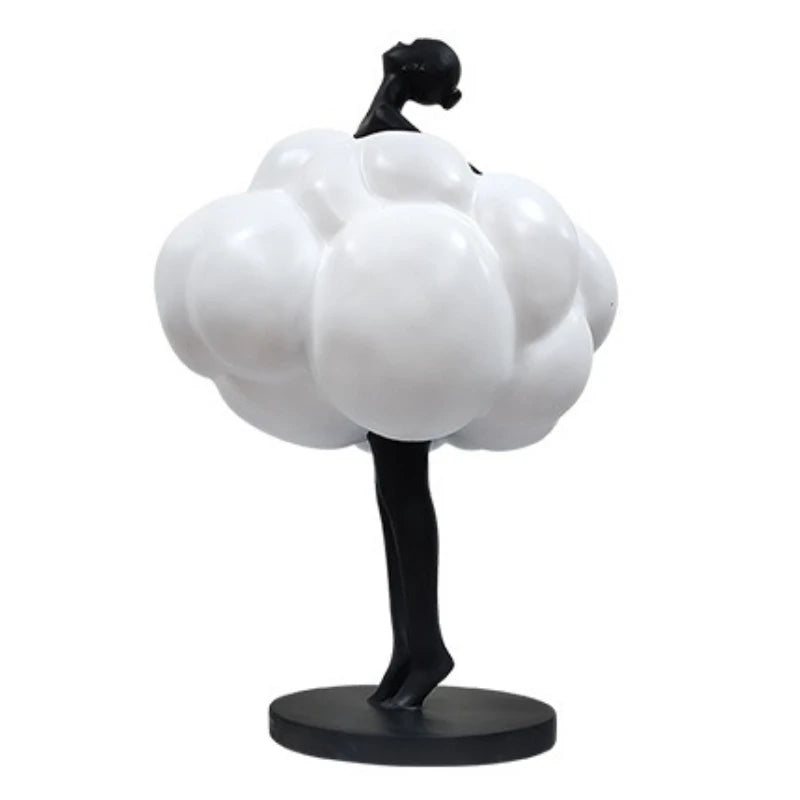 Creative Ornaments Cloud Girl