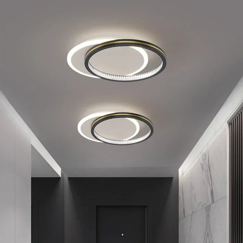 Nordic Minimalist Crystal Lampshade Ceiling Lamp