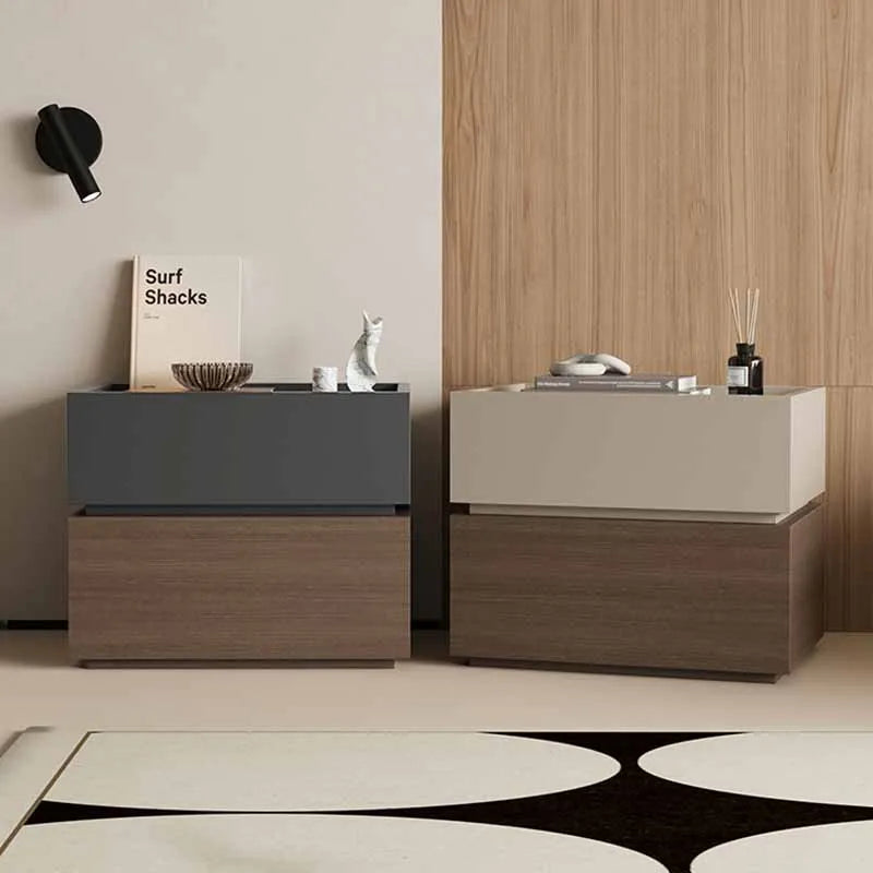 White Nordic Small Nightstand