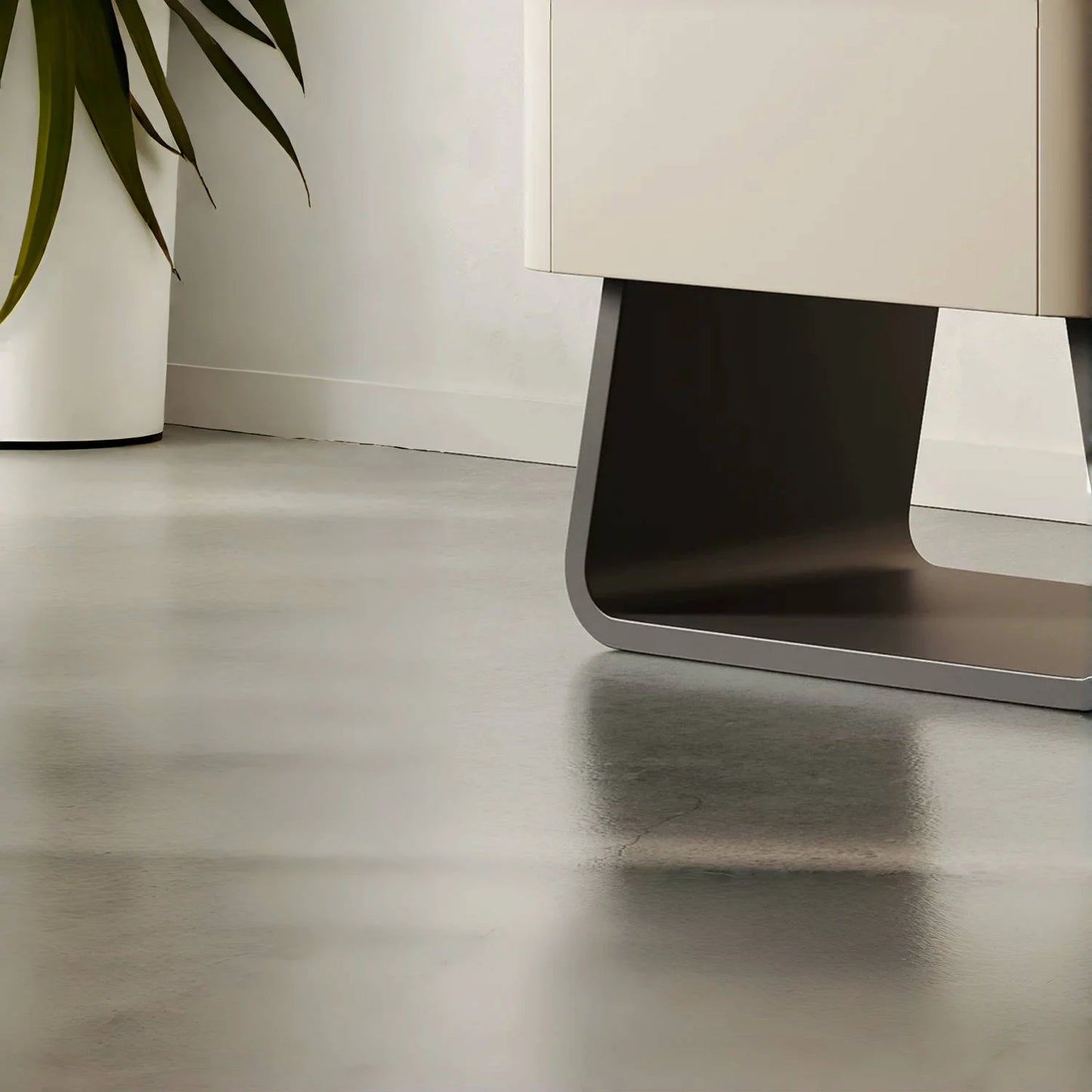 Creamy Italian Luxury Nightstand