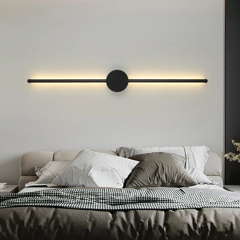 Wall Lamp Bedroom Modern Long LED Light