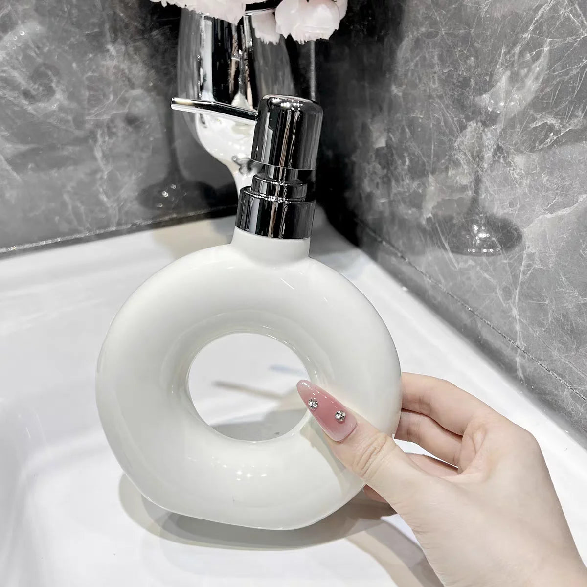 Bathroom Soap And Gel Dispenser