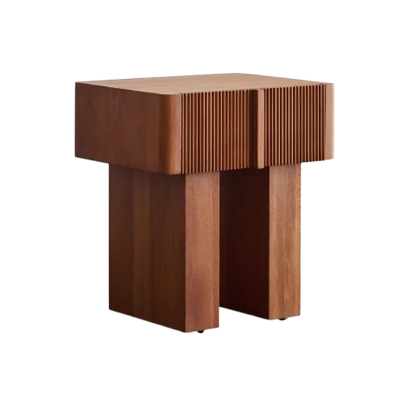 Mid Century Nordic Bedside Table