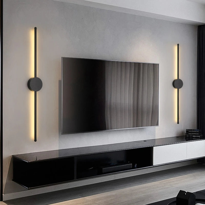Wall Lamp Bedroom Modern Long LED Light