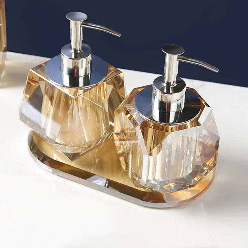 High Quality Crystal Bathroom Decoration Accessories
