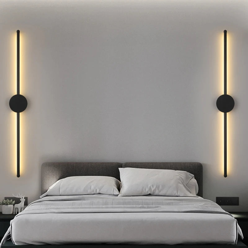 Wall Lamp Bedroom Modern Long LED Light