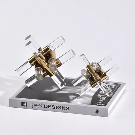 Metal Acrylic Cross Art Aesthetics Decoration Nordic Accessories