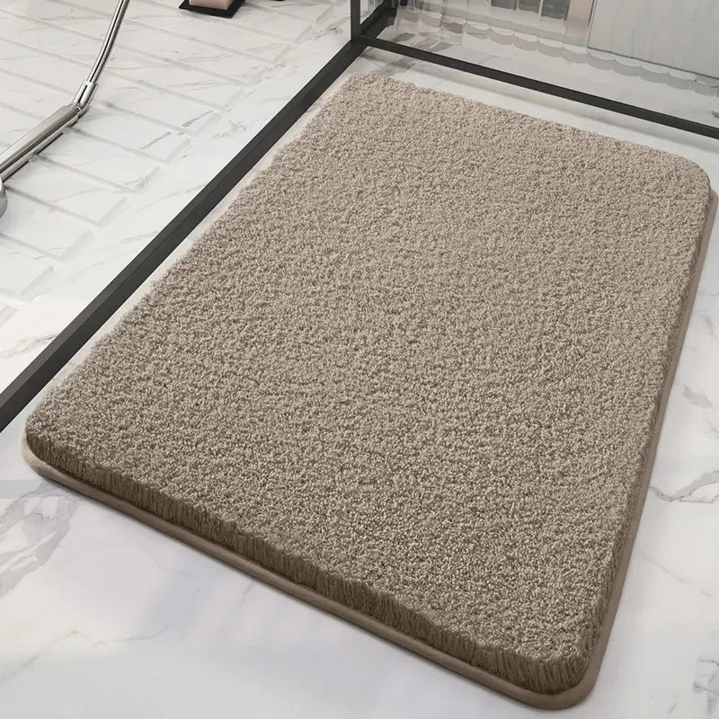 Long Cotton Plush Bath Mats
