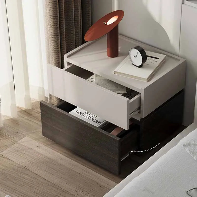 White Nordic Small Nightstand