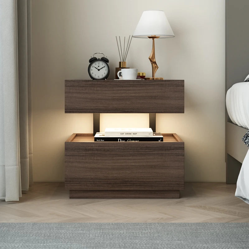 Unique Large Italiya Stuff Storage Bedsides Table