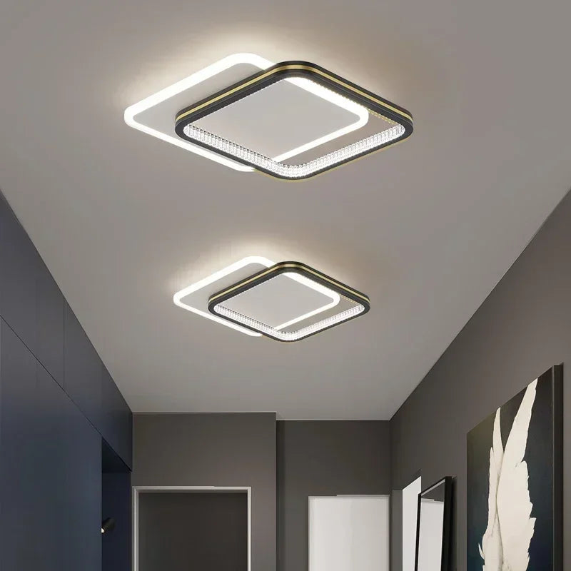 Nordic Minimalist Crystal Lampshade Ceiling Lamp