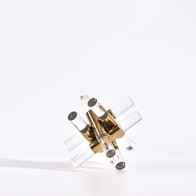 Metal Acrylic Cross Art Aesthetics Decoration Nordic Accessories