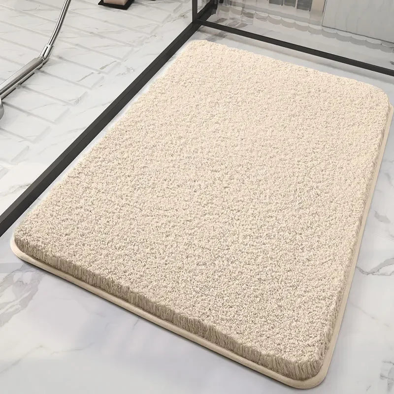Long Cotton Plush Bath Mats