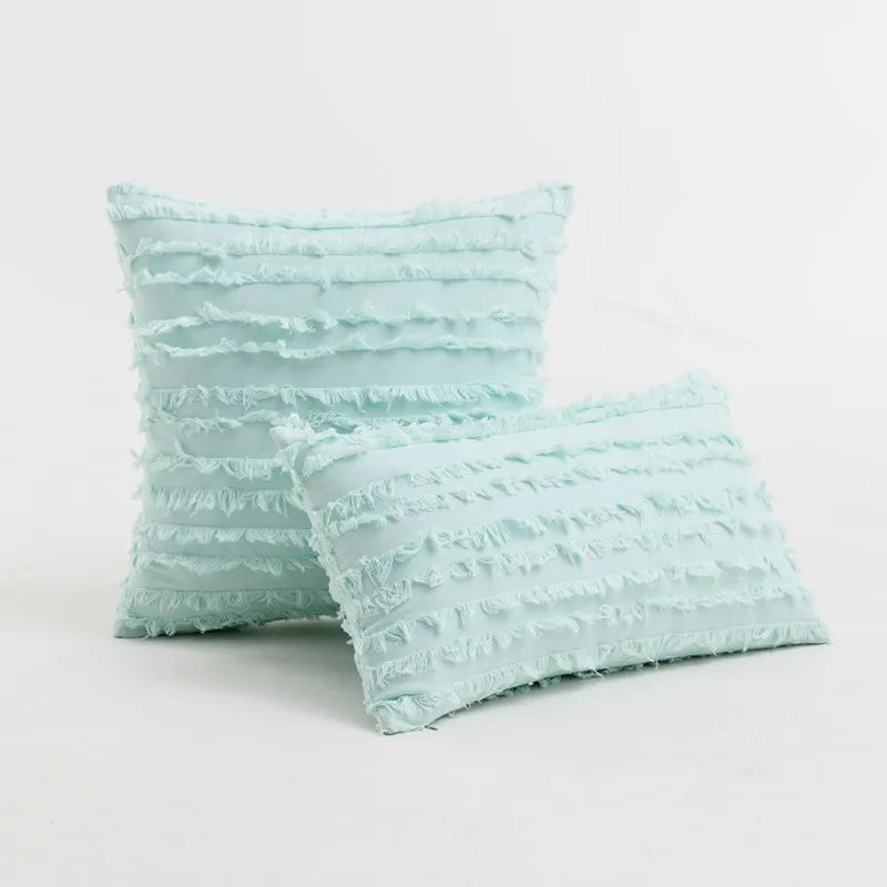 Mustard Yellow Set Of 2 Boho Throw Pillow Cover