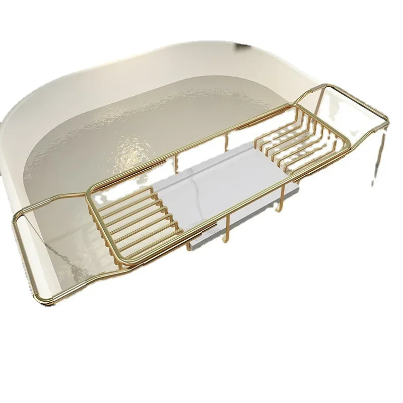 Multi-Functional Bathtub Shelf