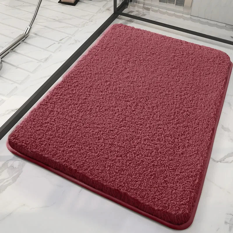 Long Cotton Plush Bath Mats