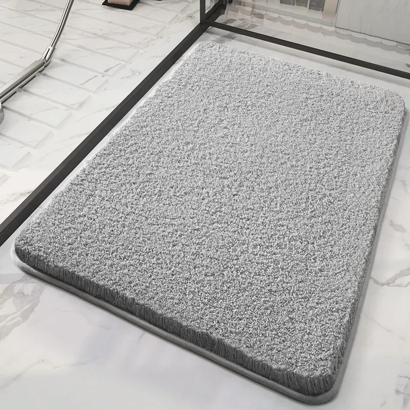 Long Cotton Plush Bath Mats
