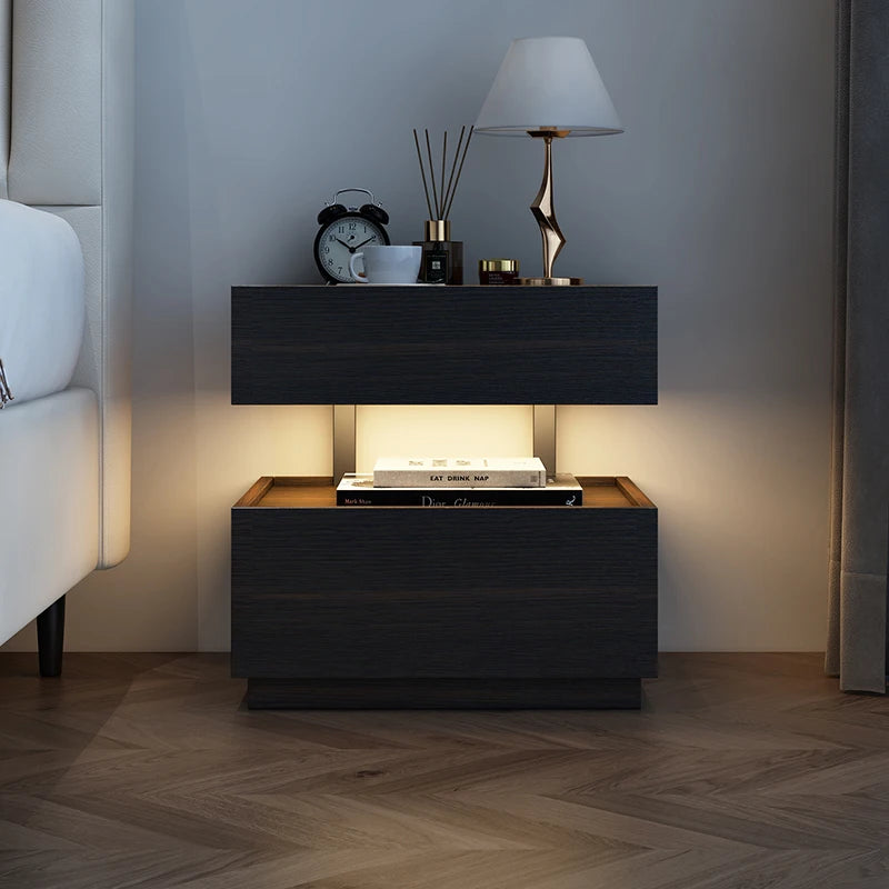 Unique Large Italiya Stuff Storage Bedsides Table