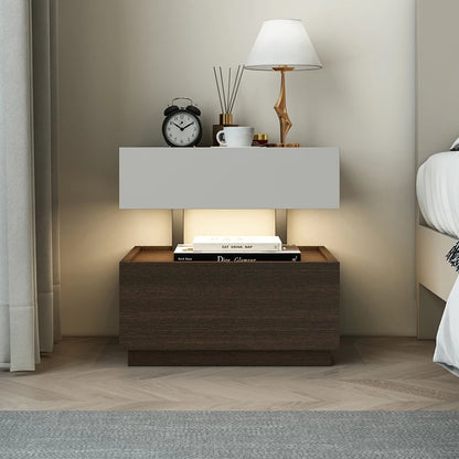 Unique Large Italiya Stuff Storage Bedsides Table