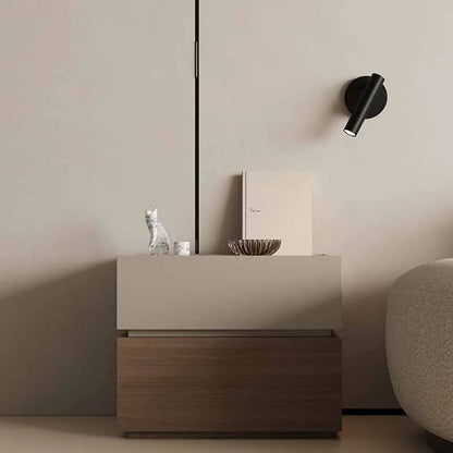 White Nordic Small Nightstand