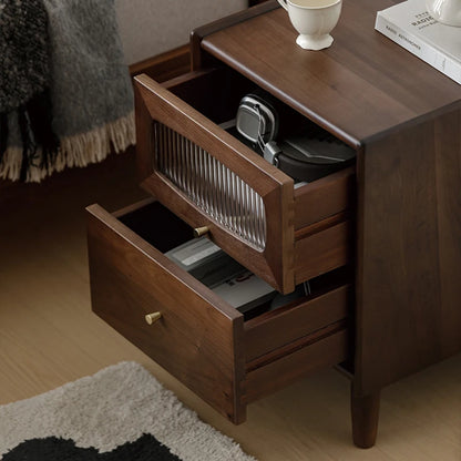 Mid Century Modern Mobile Cabinets Storage Bedside Table