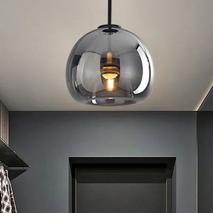 Modern Minimalist Glass Ceiling Light