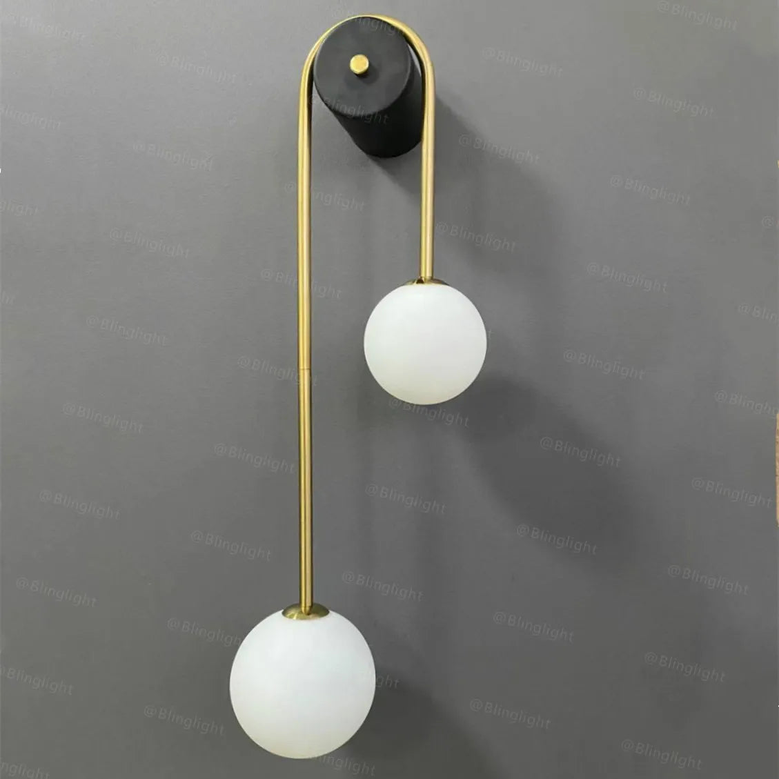 Modern Wall Lamp Glass Ball Lampshade LED