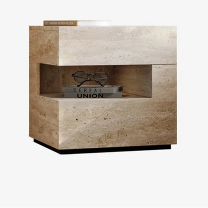 Beige Aesthetic Bed Table